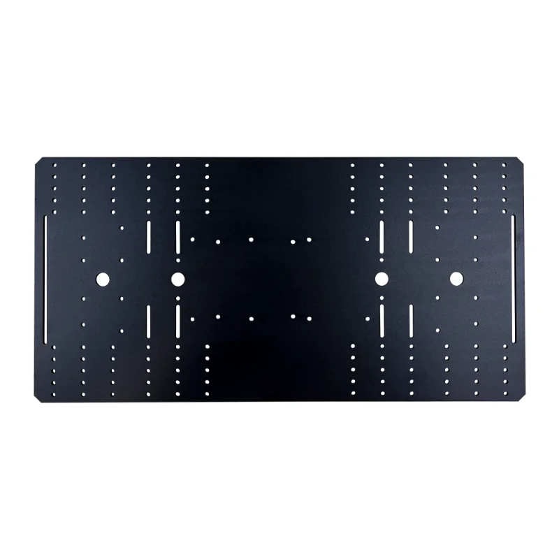 ملحقات هيكل خزان السيارة الذكية ROS لوحة علوية من سبائك الألومنيوم/اللوحة السفلية 25*50 30*50 سنتيمتر