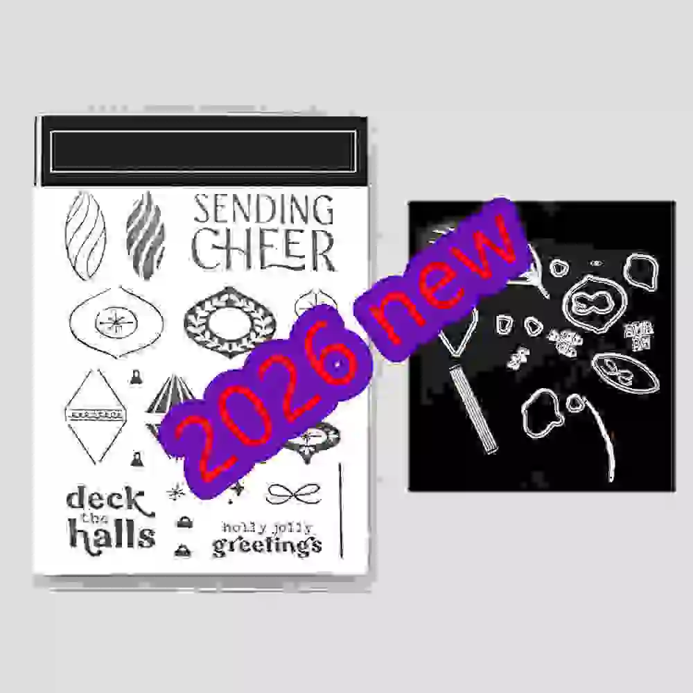 Juli 2026 Nieuwe Halloween Kerst Stempels Stansen Release Pakket Snijstansen Stempels Stencil Hot Foil voor DIY Scrapbook Papier Kaart