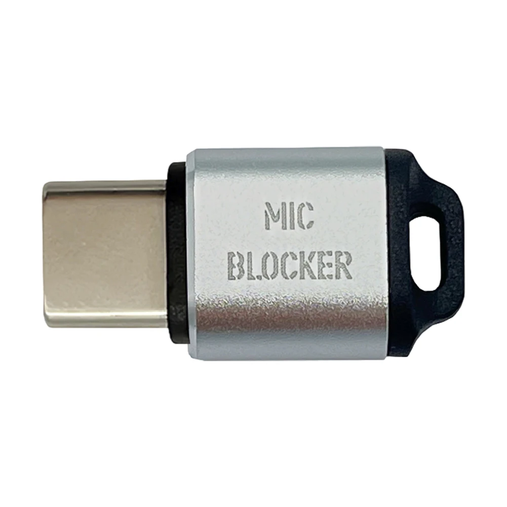 USB C MIC Blockers Compact Privacy Protector Multifunction Microphone Sound Lock for Laptops Smartphones Tablets