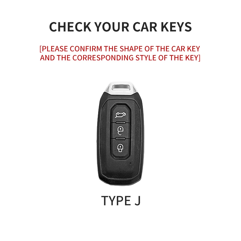 Suede Leather Car Smart Remote Key Case Cover Case For Ford Territory EV Bag Shell Holder Protector Key Chain Auto Accessories