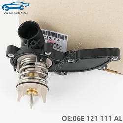 06E121111AL Original Engine Cooling System Thermostat For Audi A5 S5 A6 S6 Q5 Q7 S4 A7 A8L EA837 3.0T VW Touareg 06E 121 111 AD