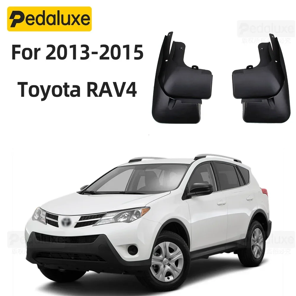 

Genuine New Set Splash Guards Mud Flaps PU0604213SP1 For 2013-2015 Toyota RAV4