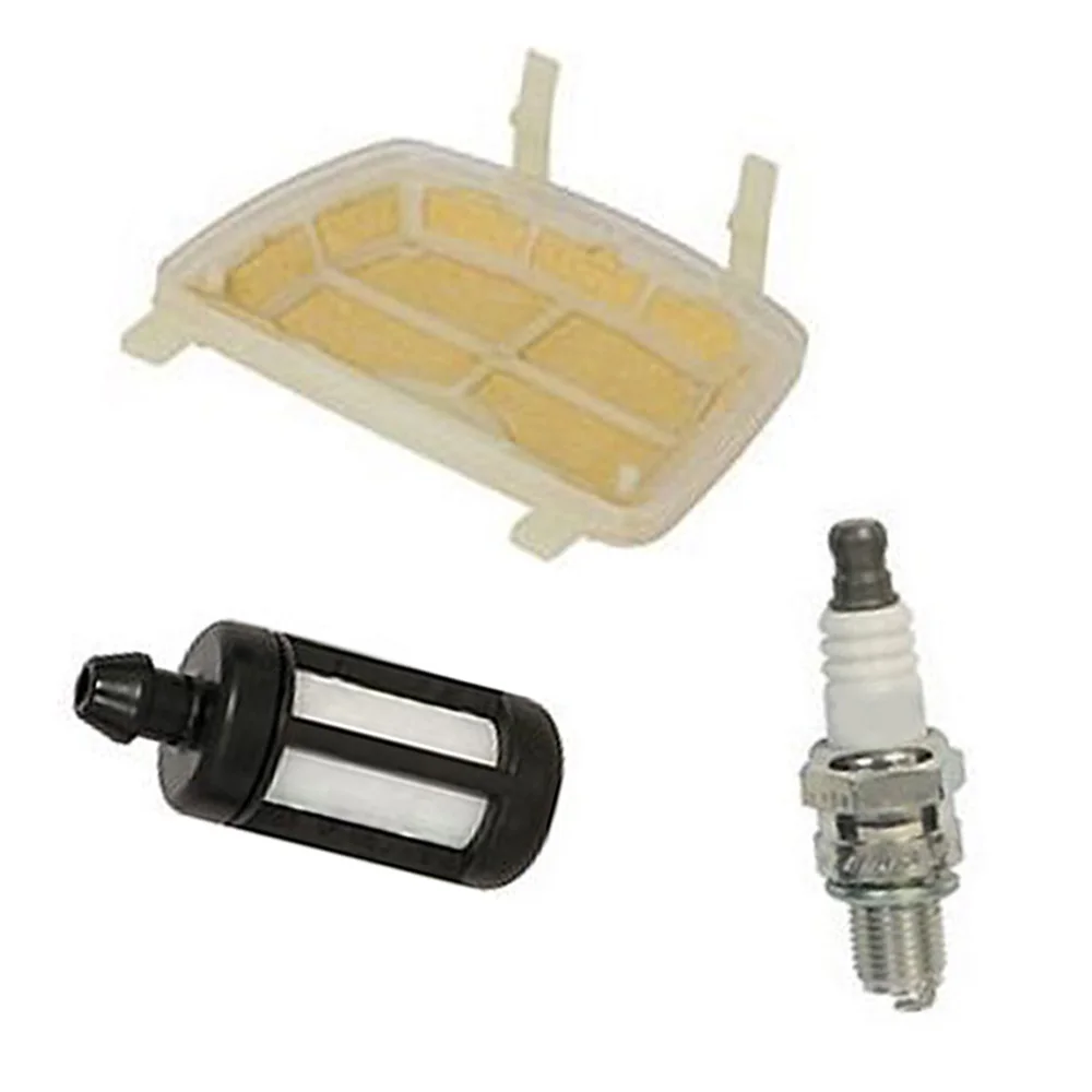 Kit prático de reparo de filtro de combustível de ar, conjunto de equipamentos de componentes de vela de ignição, conjunto de substituição de vela de ignição sobressalente