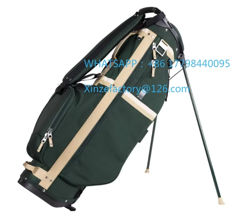 Customizable Functional Embroidered Logo Premium Golf Rack Bag