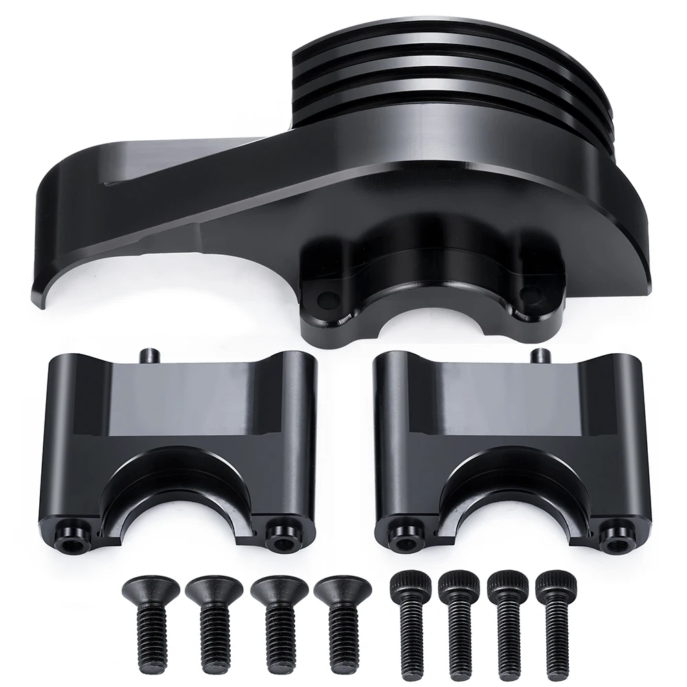 TRINOOD Aluminum Alloy Main Gear Cover Gearbox Cover for T-RAXXAS 1/8 SLEDGE 4WD RC Car Upgrade Parts