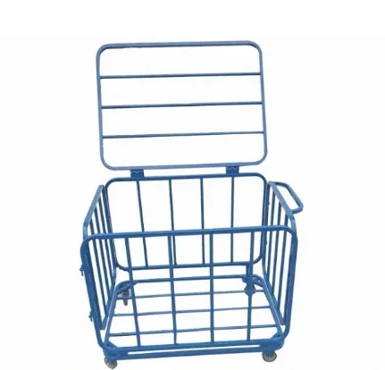 Wholesale basket ball equipment Foldable basketball trolley ball storage cages folding trolley