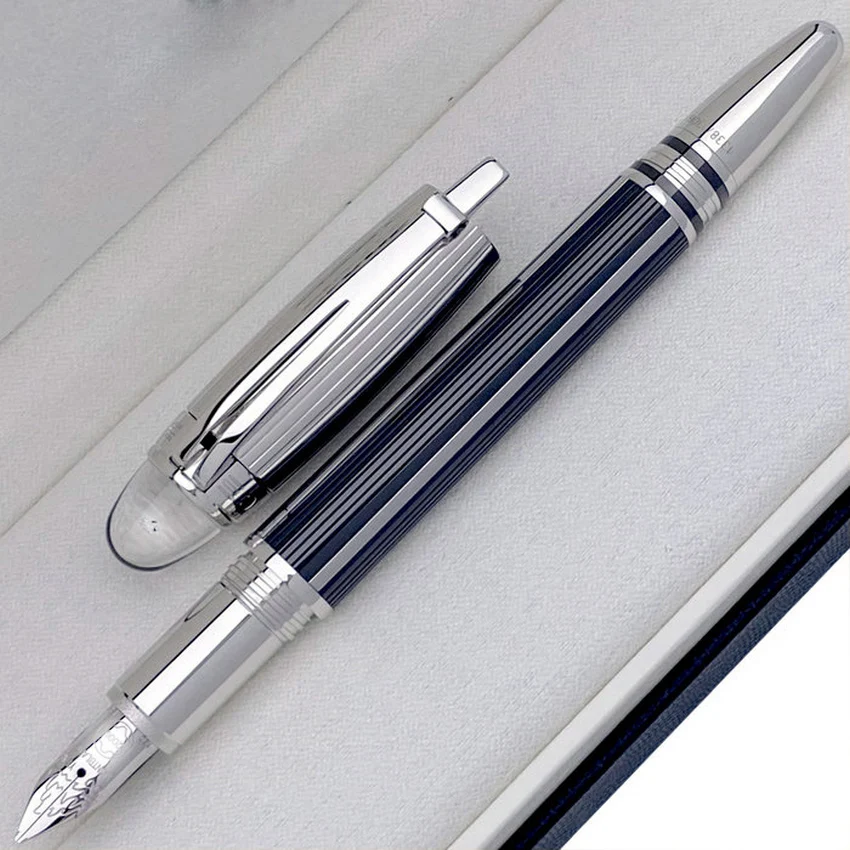 High Quality Ballpoint Pen Rollerball Pens Crystal Head Monte SW Luxury MB Classic Stationery Smooth with Serial Number