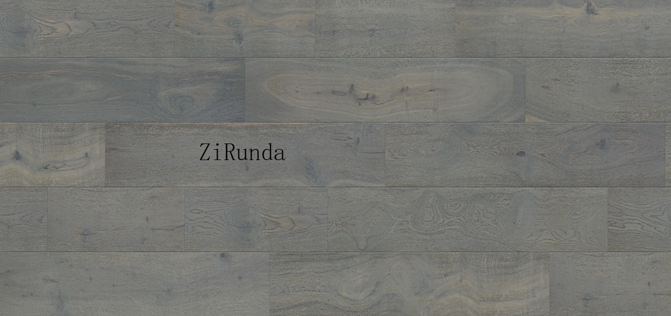 نسخة مخصصة أرضيات خشبية هندسية متعددة الطبقات باللون الرمادي الفاتح، أرضيات هندسية للفيلا من خشب البلوط 14 مم