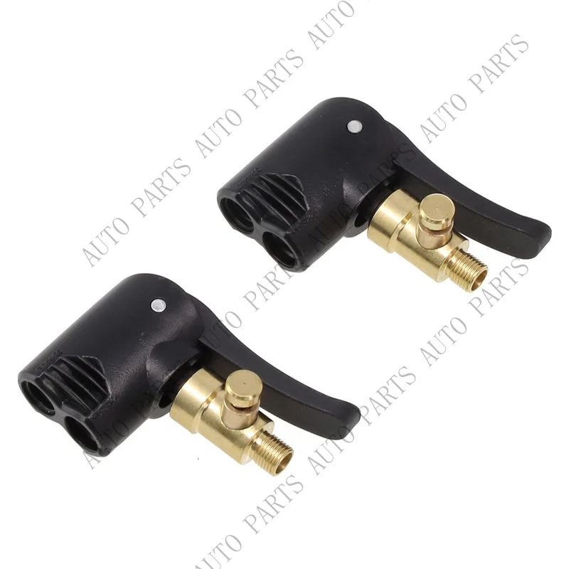 A+ Bicycle Air Pump Adapter Set 2PCS for Presta Tire Tubes with Dual Head