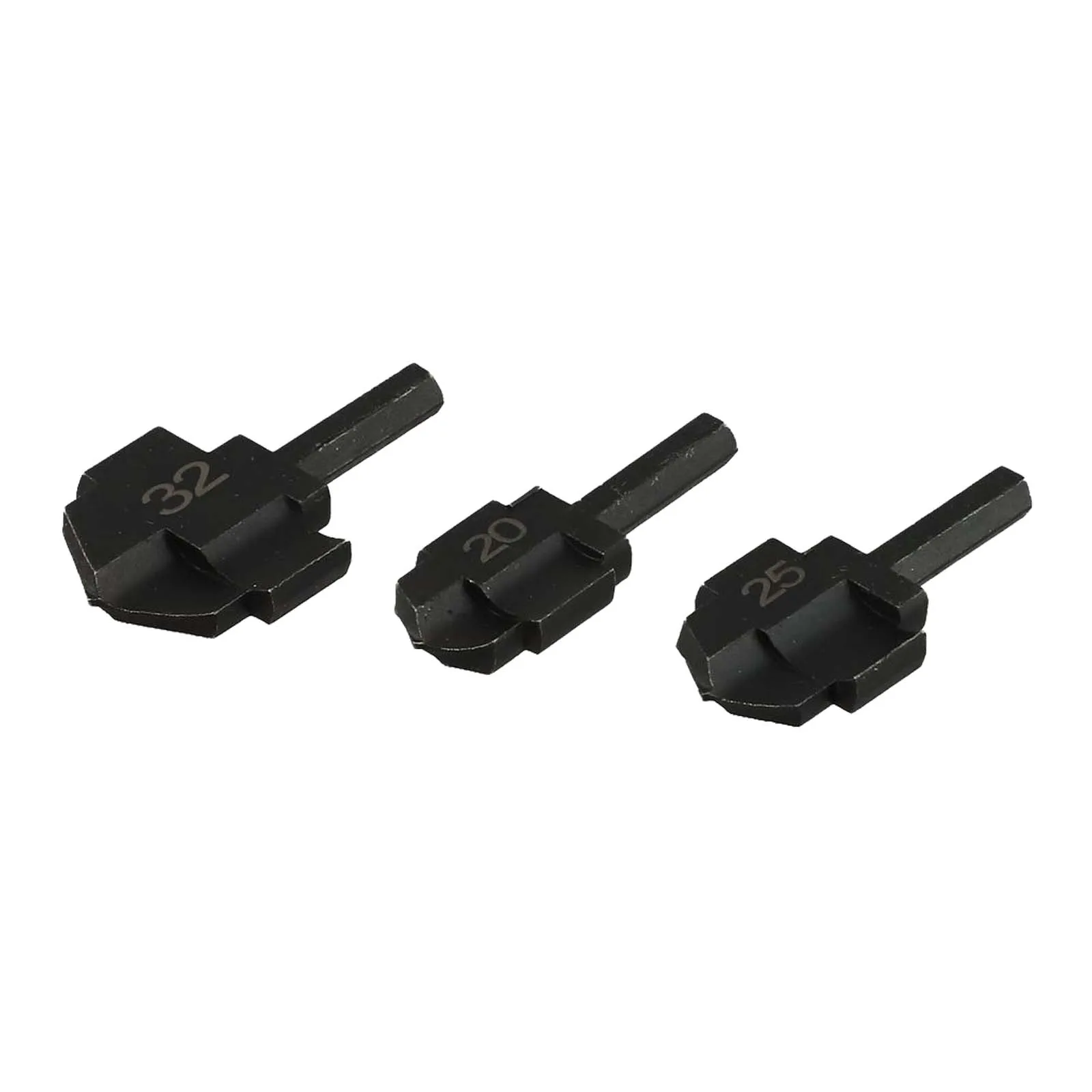 Hexagonal Handle Drill Bit Hexagonal Handle PPR Riser Comfortable Grip Efficient Thread Making Electroplating Finish