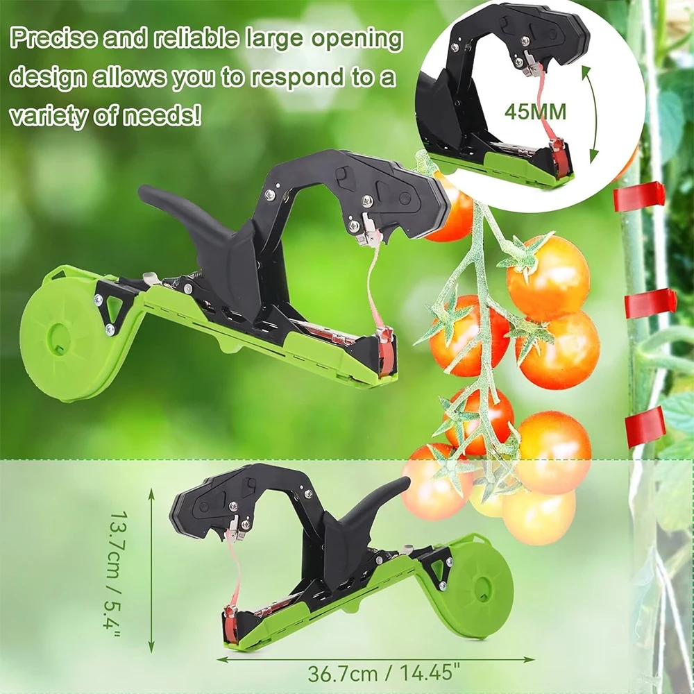 Garden Hand Tying Machine Plant Lightweight Garden Tools Plant Tape Tool for Vegetables Grapes Tomatoes With Tape and Staple