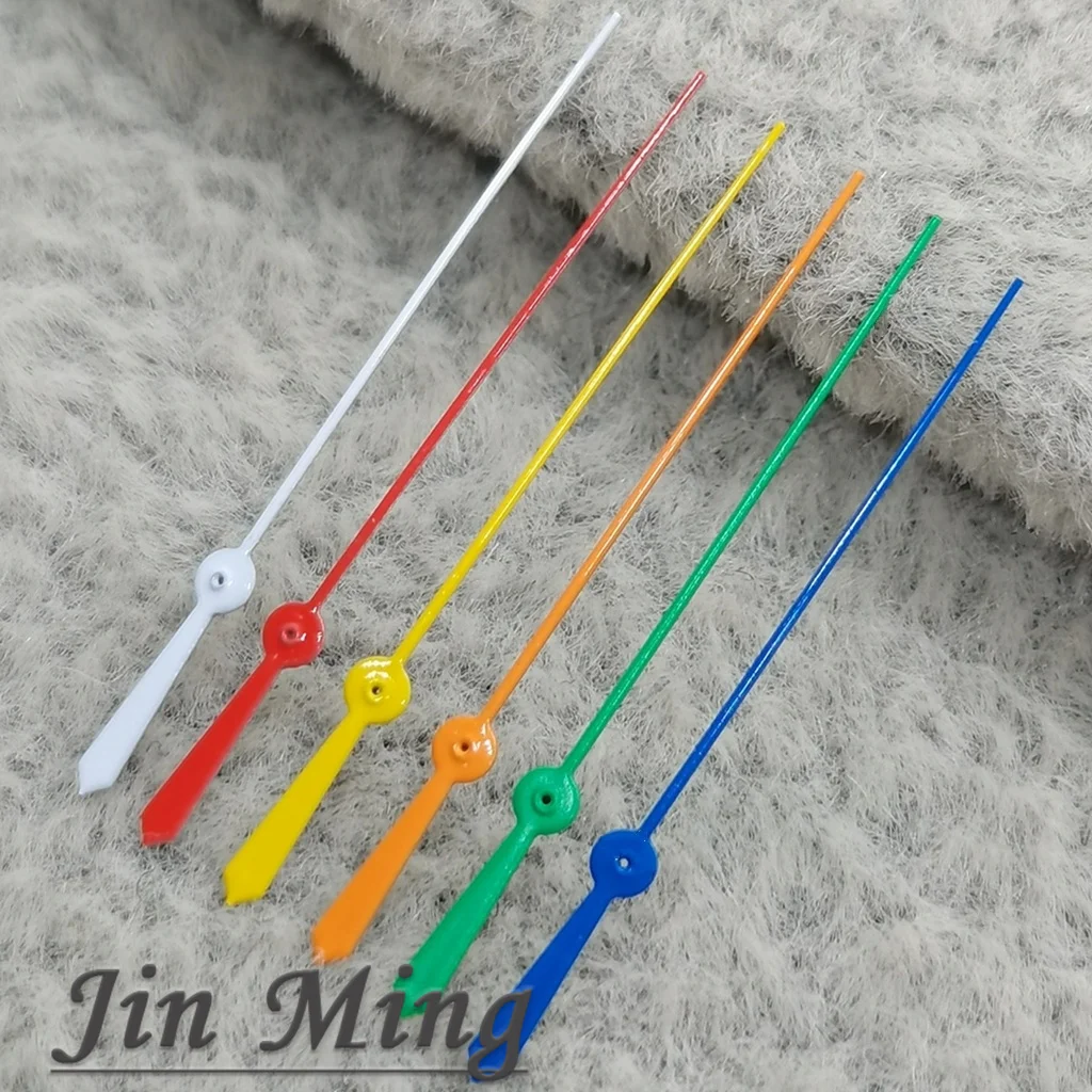 High Quality Watch Hands 13.5mm Second Hands Silver White Blue Red For NH35NH36 7S26 7S36 4R35 4R36 Movement Watches Accessories