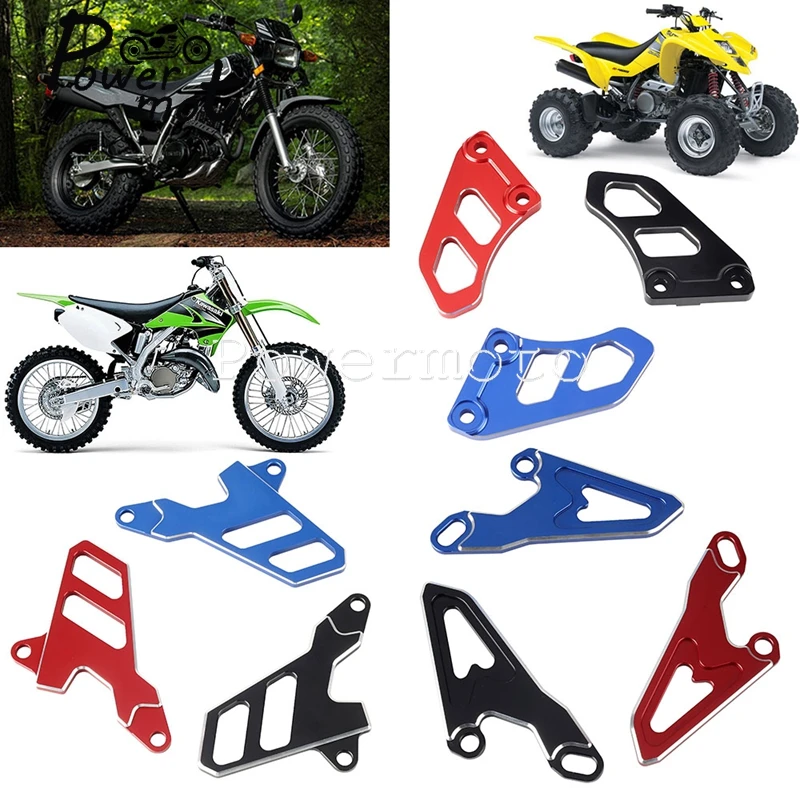 For Suzuki LTZ400 Kawasaki KX125 KX250F KX450F TW200 XT225 XT250 2003-2022 Motorcycle Front Sprocket Chain Guard Cover Protector