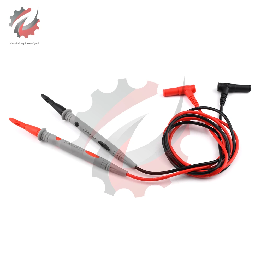 Universal 1 Pair Probe Multimeter Test Lead 1000V 10A/20A Wire Pen Cable For Digital Meter Needle Tip Meter Needles Test Leads