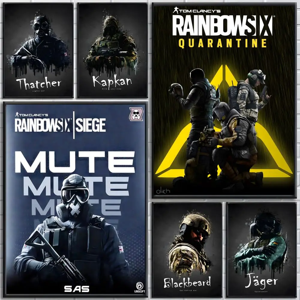 Game Rainbow Six Siege Poster High-definition posters, wall art for living room and home decor.