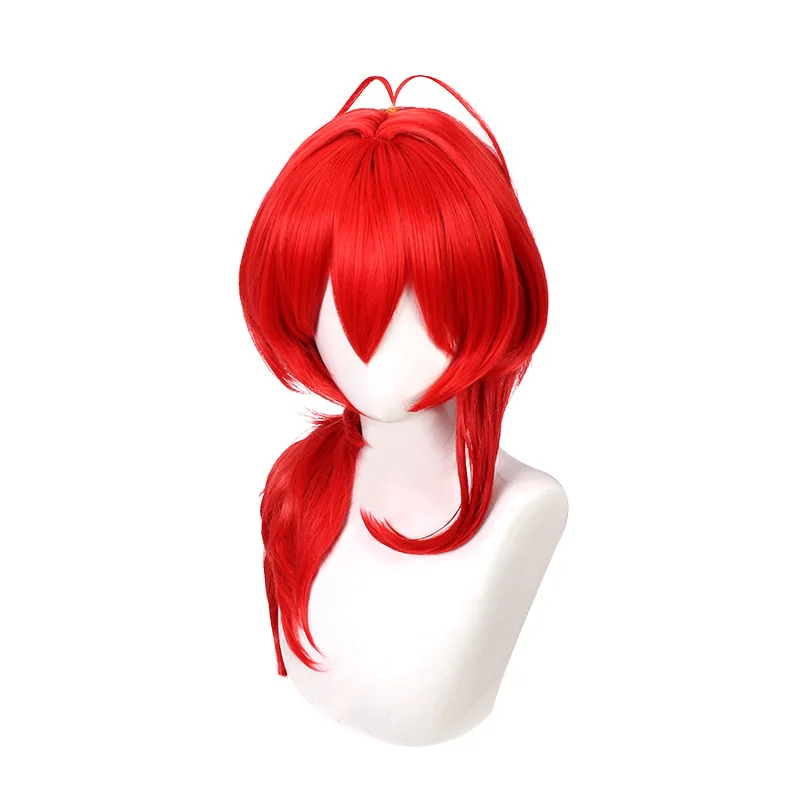 Genshin Impact Diluc Cosplay Wig Traveler Lord Dawn Winery's Nobleman