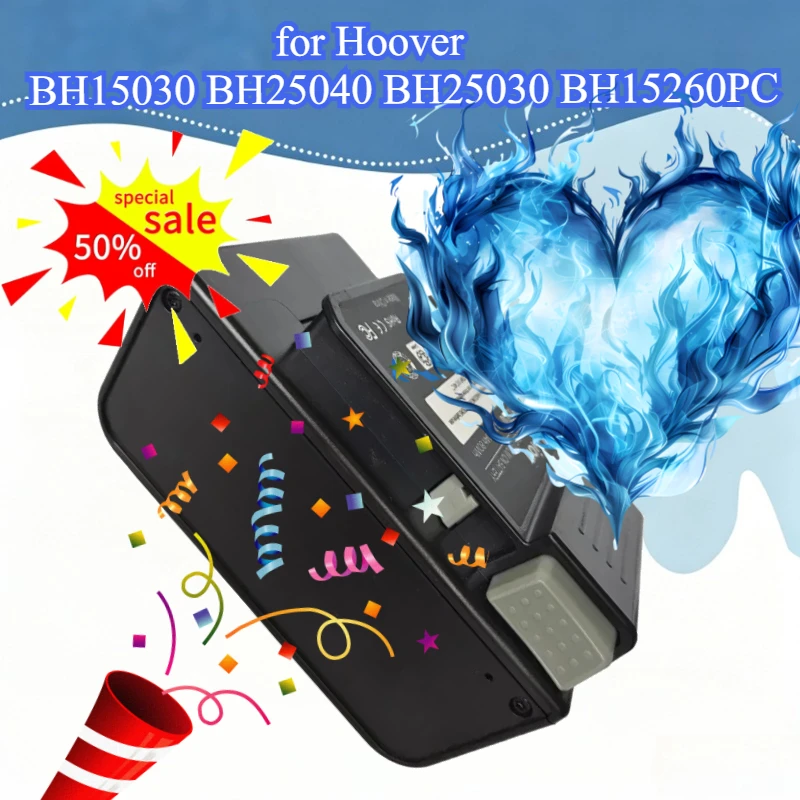 

20V 6.0Ah Replacement Battery for Hoover BH15030 BH25040 BH25030 BH15260PC ONEPWR Rechargeable Battery
