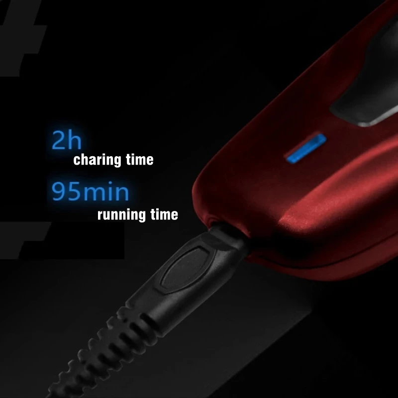 Kemei-男性用の充電式電動シェーバー,あごひげとあごひげ用の美しいシェーバー