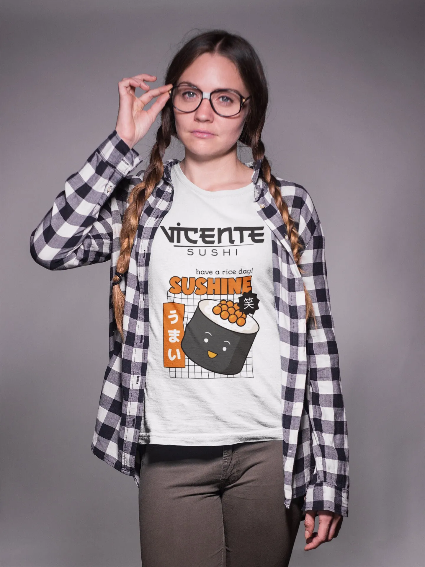 Camiseta de edición especial de Vicente Sushi, la cocina japonesa tiene un día de arroz