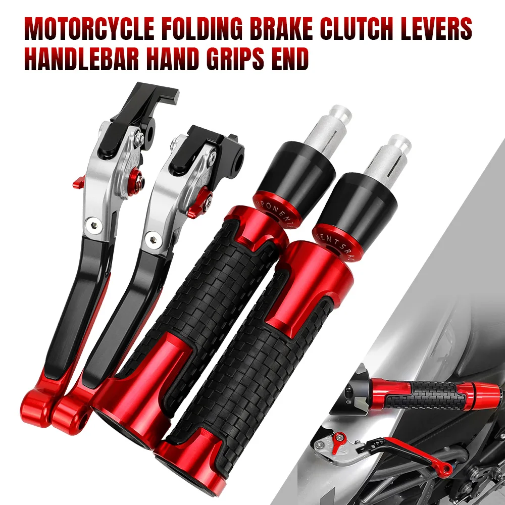 Motorcycle Brake Clutch Levers Handlebar Handle bar Hand Grips ends For HONDA CB125F 2014 2015 2016 2017 2018 2019-2023