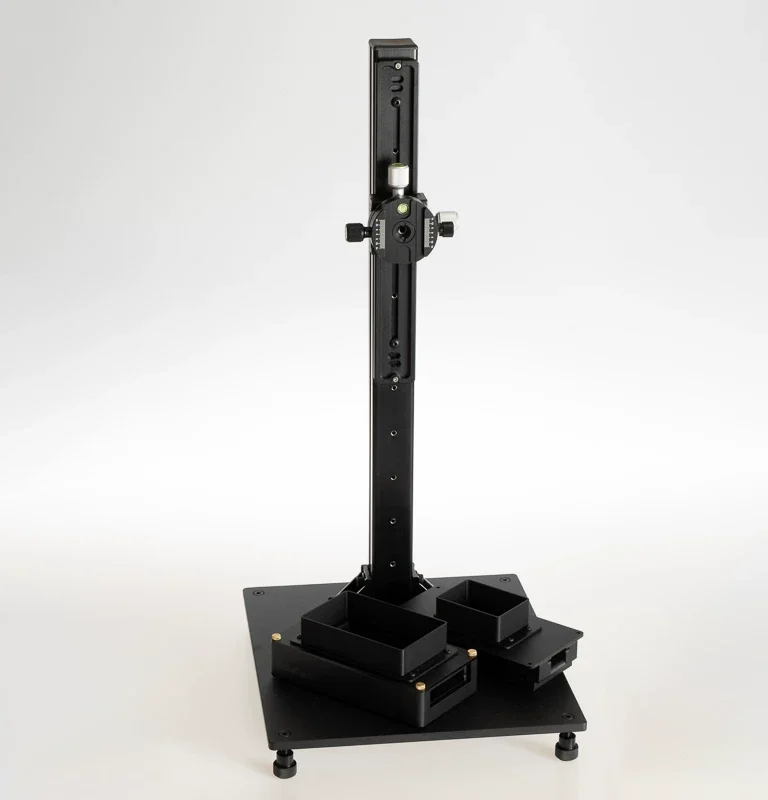 Film Copy Stand, Negative Scanning Copy Stand with Light Blocking Base for Film Digitization