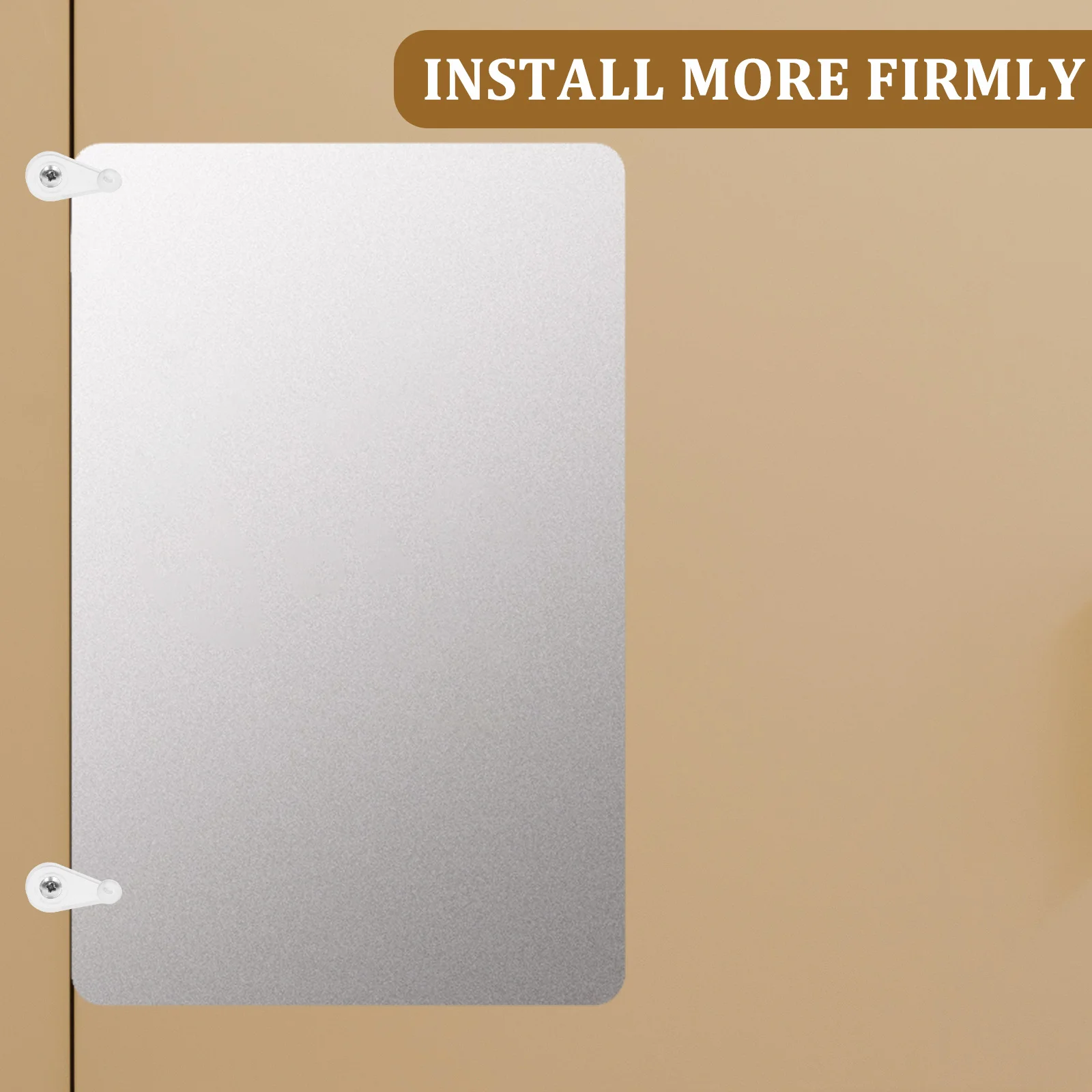 

20pcs Holder For Mirror Glass Door Fixing Mounts Clamps Brackets Hardware Fittings Mounting Brackets For Panels Acrylic Wood