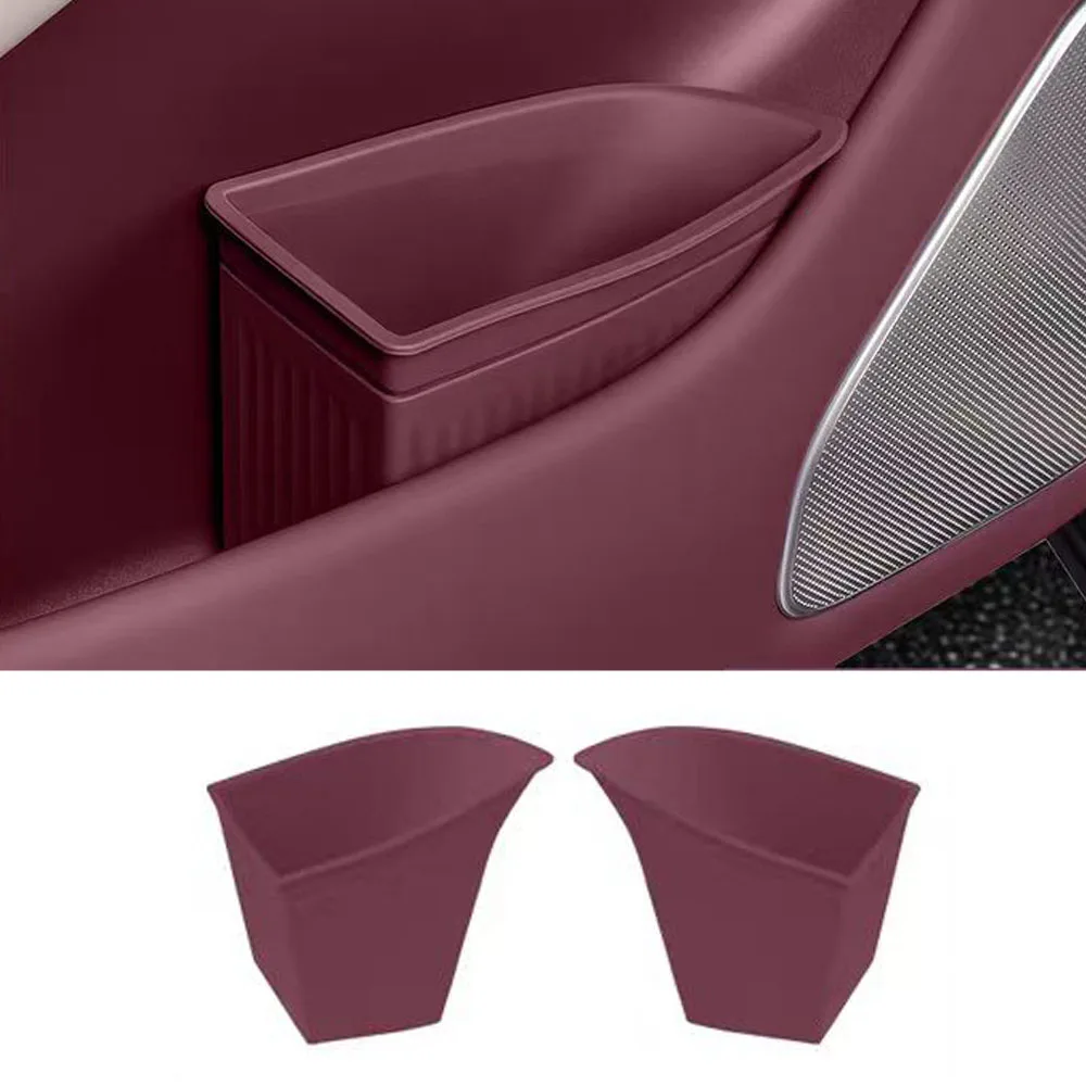 

Fit For Xiaomi YU7 2025 Car Trash Bin Umbrella Storage Box Silicone Waterproof Car Storage Box Accessories And Supplies