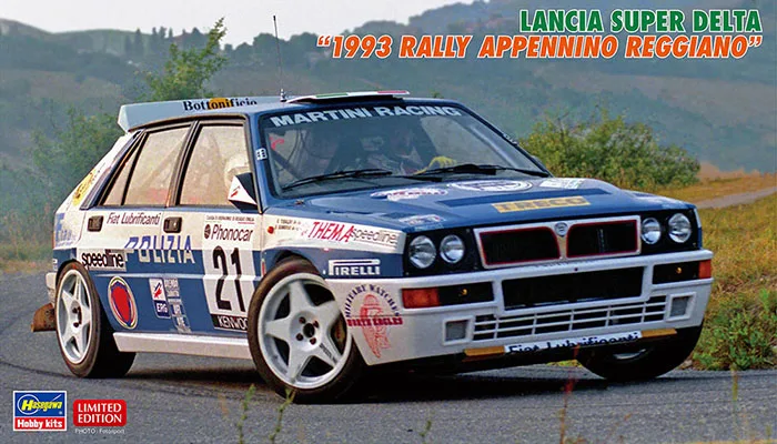 

HASEGAWA 1:24 Lancia Super Delta 1993 20648 Limited Edition Static Assembly Model Kit Toys Gift