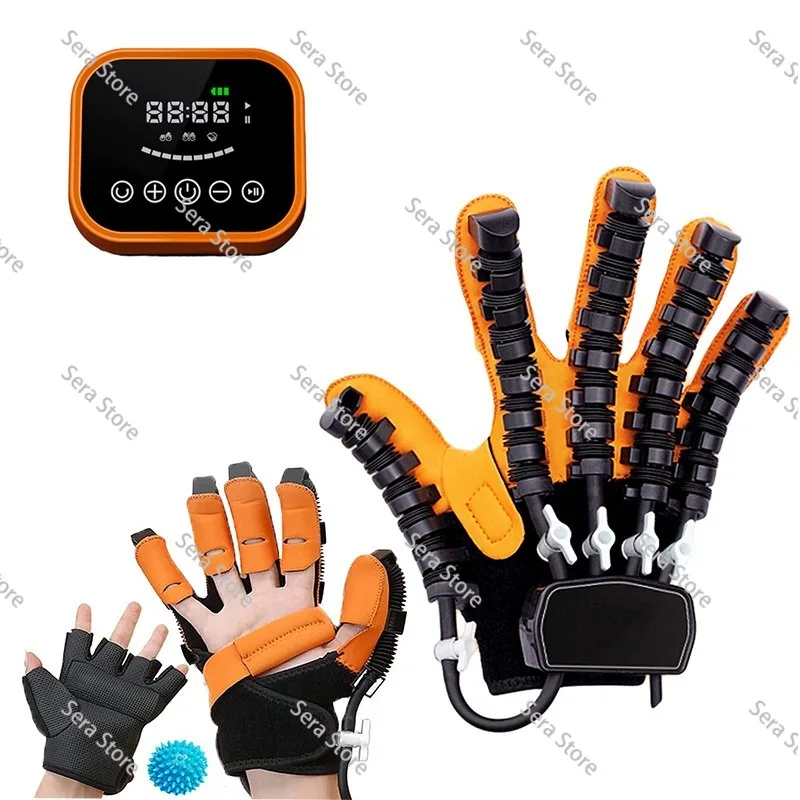 Rehabilitation stroke hand training gloves hemiplegia five fingers electric massage hemiplegia exercise equipment