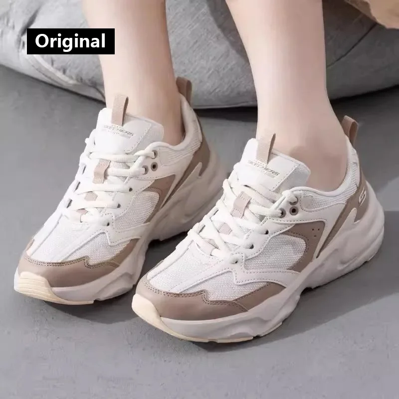 Skechers Women's sports shoes Summer new fashion breathable casual shoes Lightweight comfortable walking shoes