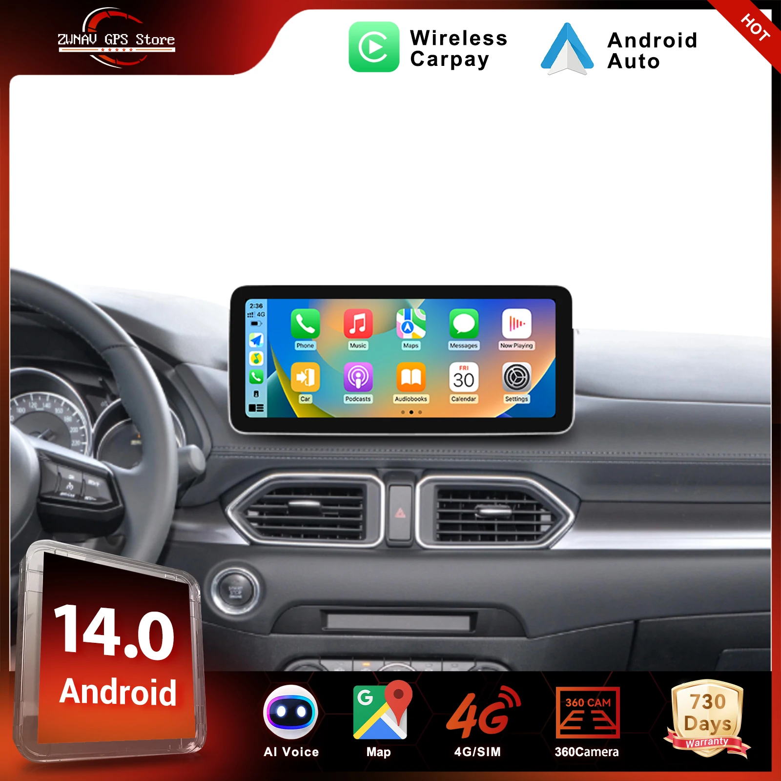 Zwnav Android 14 Ca… - image