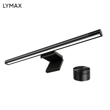 LYMAX 책상 램프 스크린 바 디스플레이, 걸이식 조명, 눈 보호, PC 컴퓨터 모니터 라이트 바, 무선 리모컨