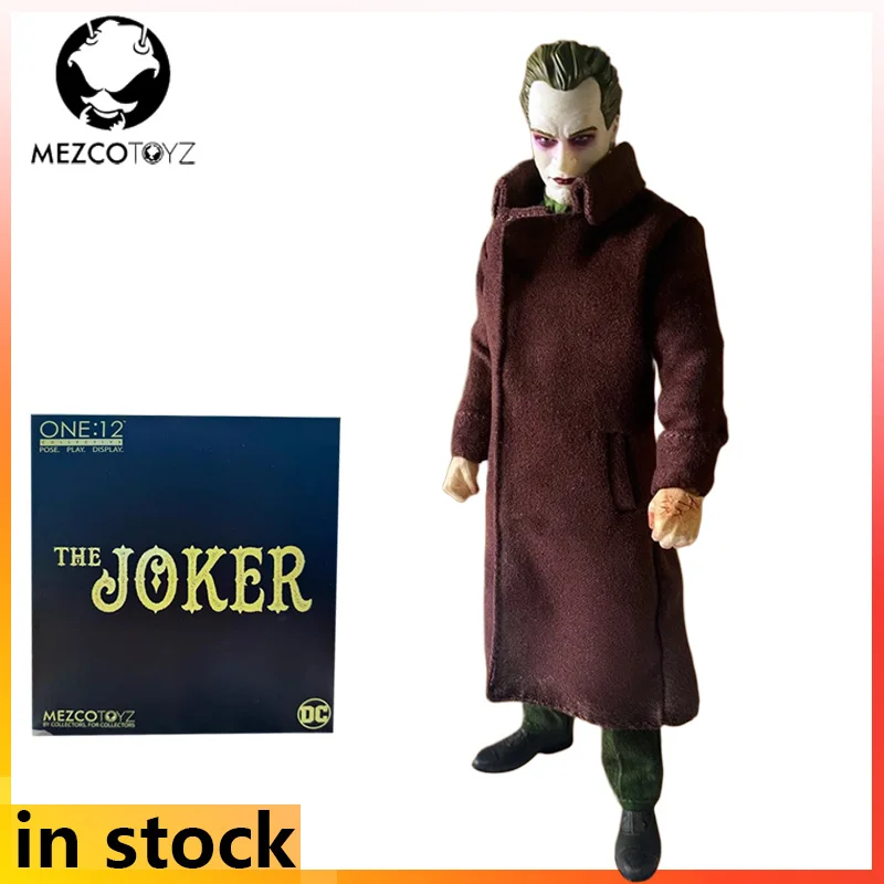 

Mezco Toyz Original Gotham Clown Luxury Version Under 1/12 Movable Doll Comics Gas Lamp Action Figure Model Toys Gifts for Boys