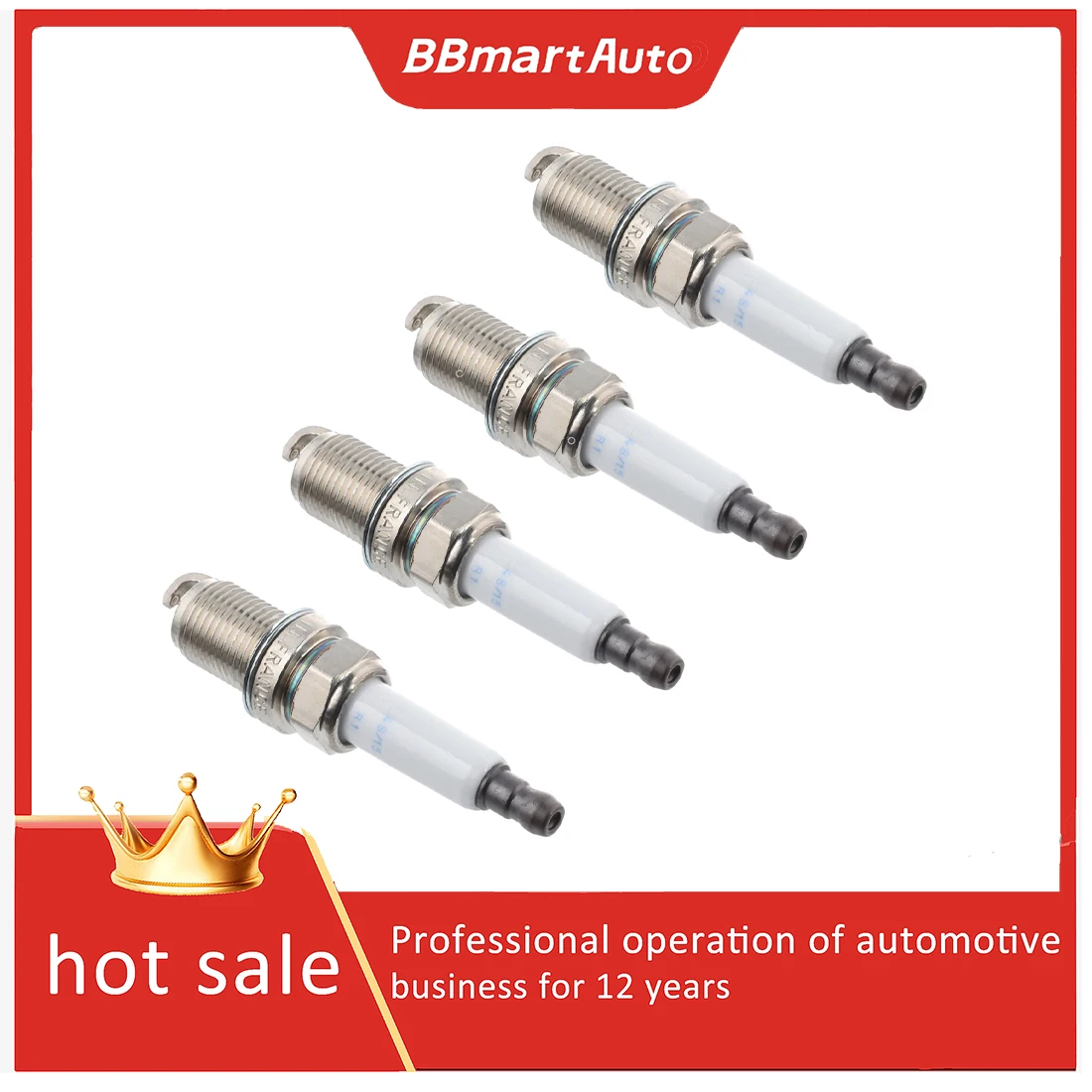 

06H905621 spark plug 4pcs For Volkswagen Audi BBmartAuto