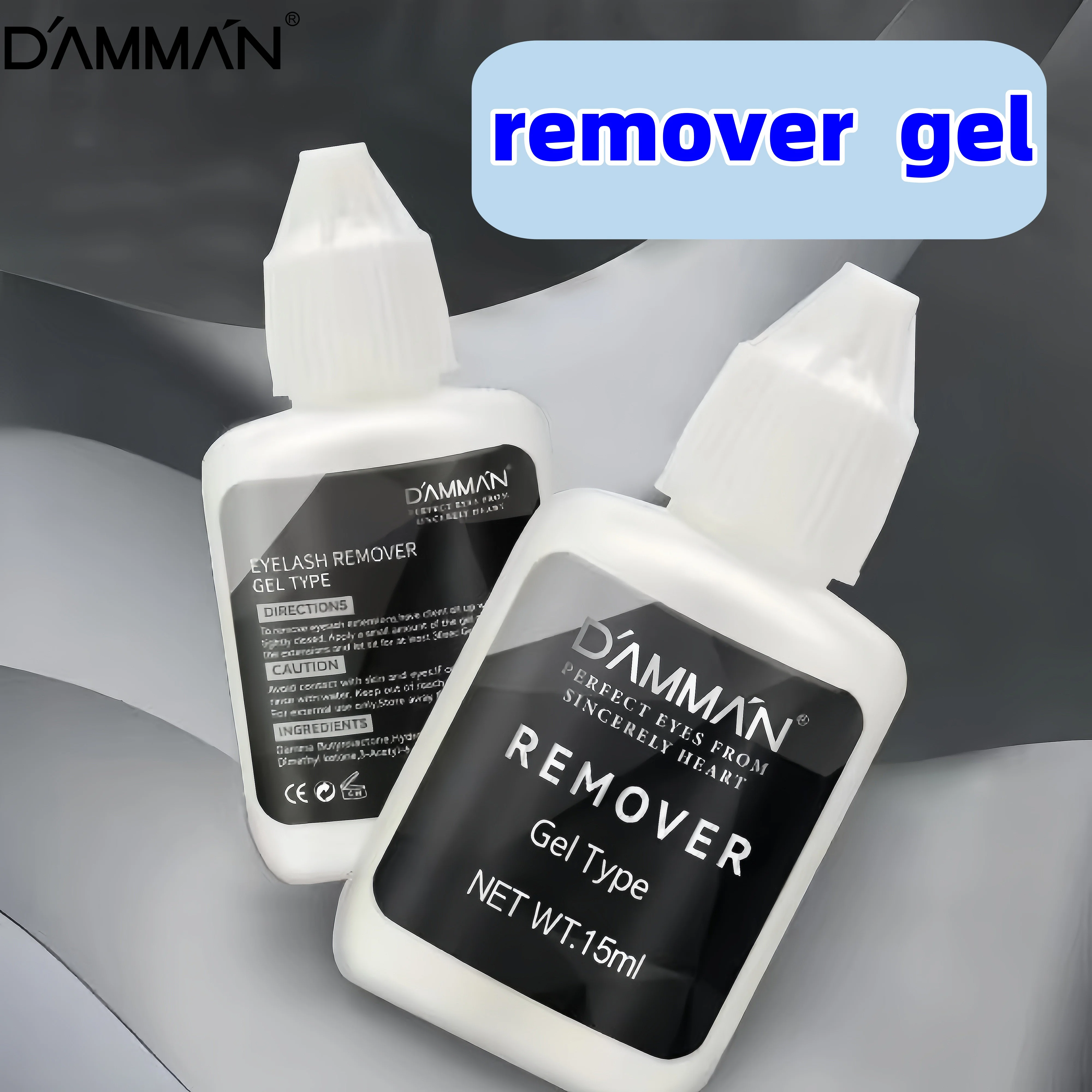 

Damman New 15ml Eyelash Glue Remover Quick Removing Grafting Eyelash Extensions Professional Remove Glue Lash Remover Glue Cream