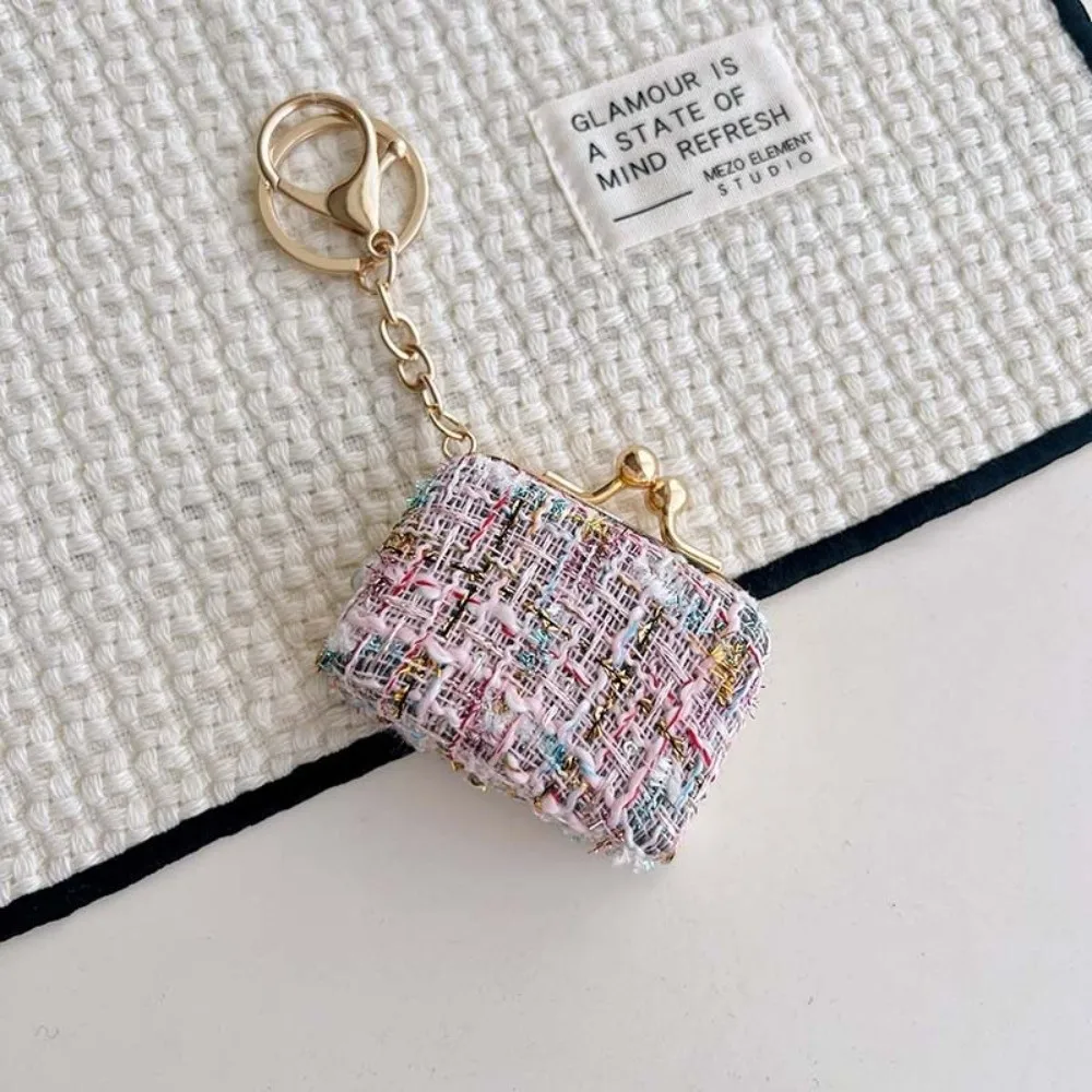 Kiss Lock Closure Jewelry Storage Pouch Mini Multi-Use Jewelry Box Portable Colorful Pattern Jewelry Organizer Bag Women
