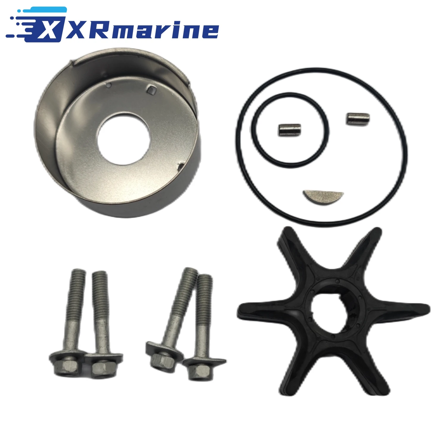 

6CB-W0078-00 Water Pump Impeller Repair Service Kit for Yamaha Marine 200 225 250 300 HP VZ200 VZ225 VZ250 VZ300 Outboard Engine
