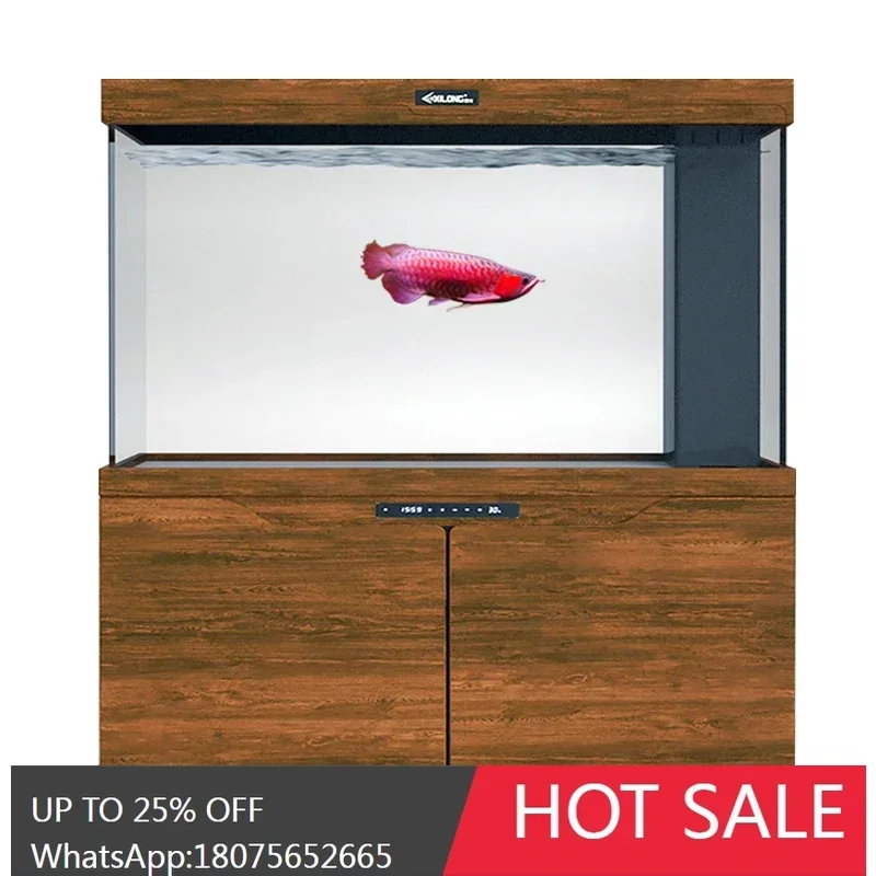 

ultra-white bottom filter fish tank bottom filter office ecological water-free aquarium