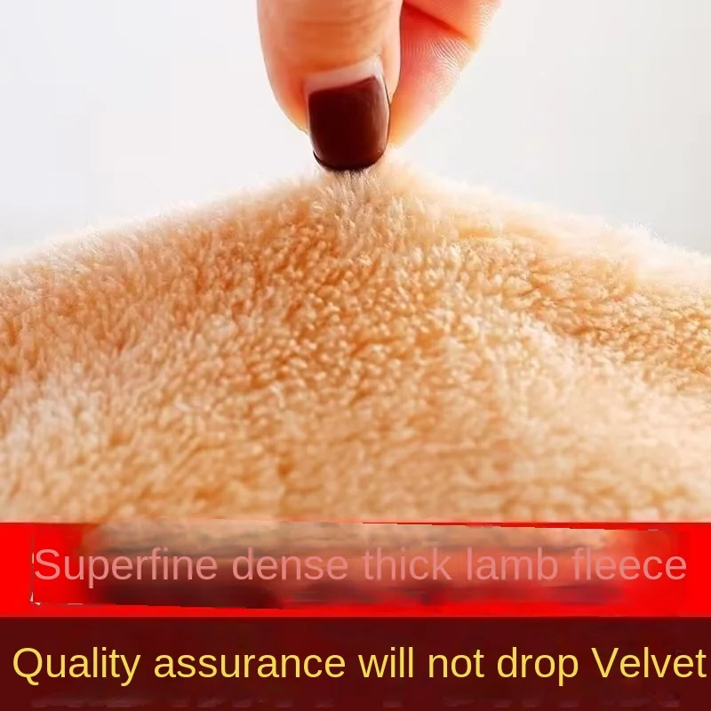 Ensemble polaire d'agneau pour hommes, vêtements chauds d'hiver résistants au froid avec sweat à capuche et pantalon en polaire épaisse, grand ensemble deux pièces explosif à la mode