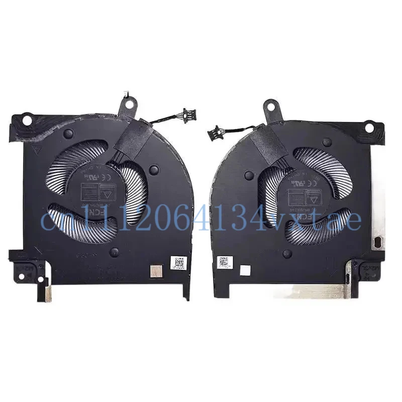 

New Original Laptop CPU + GPU Cooling Fan for DELL Alienware X17 R1 X17R1 X17 R2 X17R2 2021 Series CN-0X63JW CN-09DNWT 0.2