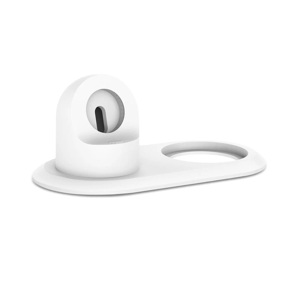 Charger Holder Mount Non-skid Charging Stand Station Support Anti-scratch Base Bracket Replacement for iOS Watch