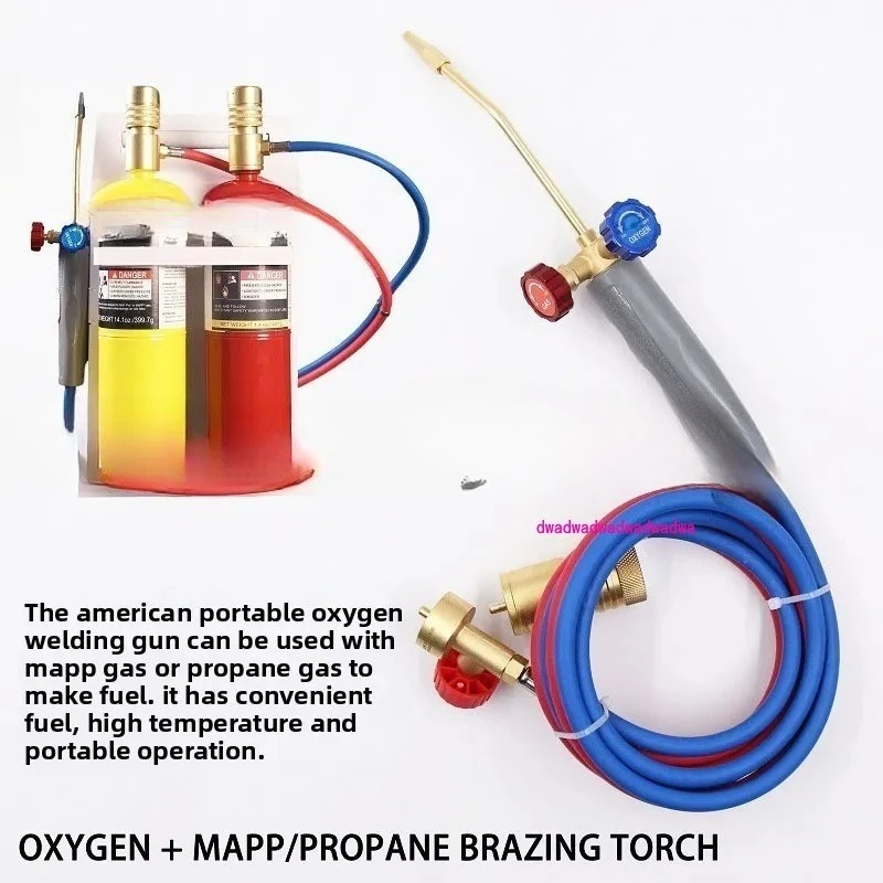

American Aerobic Welding Torch Oxygen Manpu Gas Propane Gas Mini Oxygen Welding Torch All Copper MAPP Miniature Welding Torch