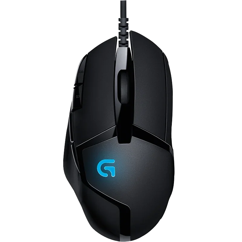 Ratón para juegos USB con cable Logitech G402 con luz de respiración 4000dpi para ratón Gamer ratón para juegos competitivo Logitech para jugadores