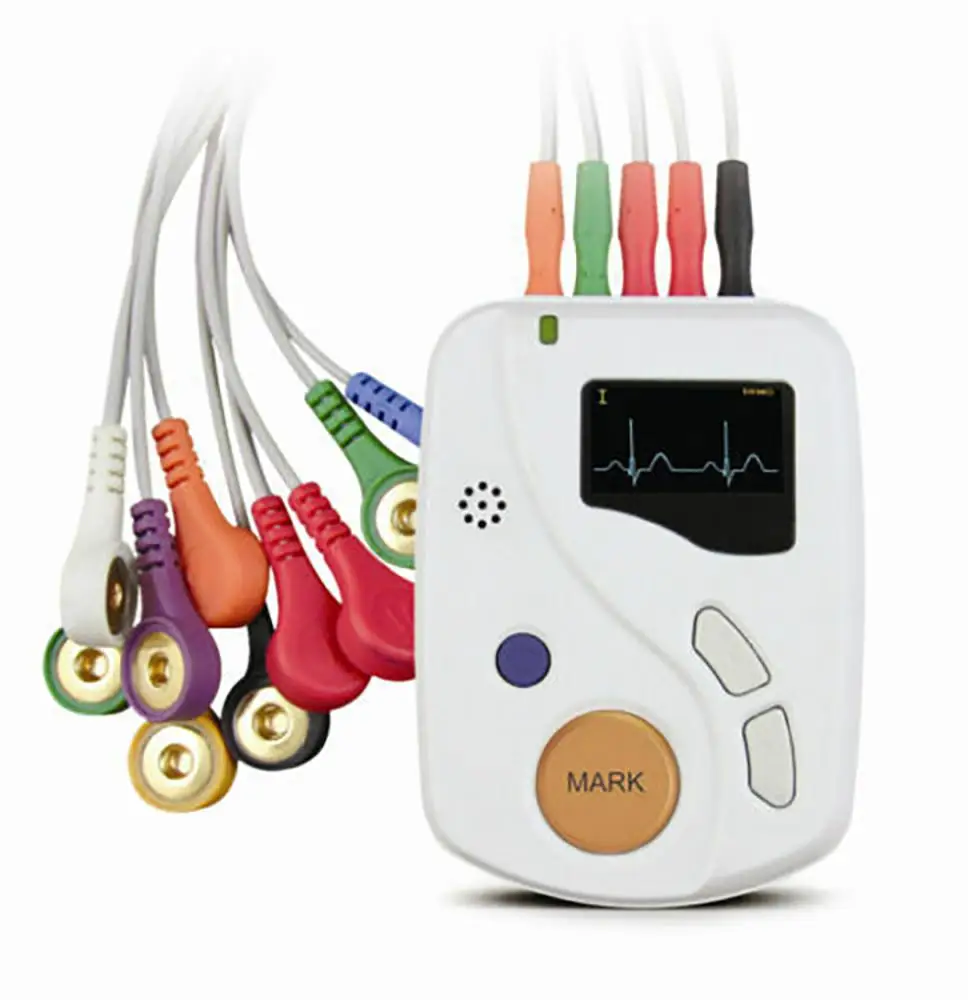 TLC6000 Contec 48h Recording and Analysis, Dynamic ECG 12-Channel Electrocardiograph