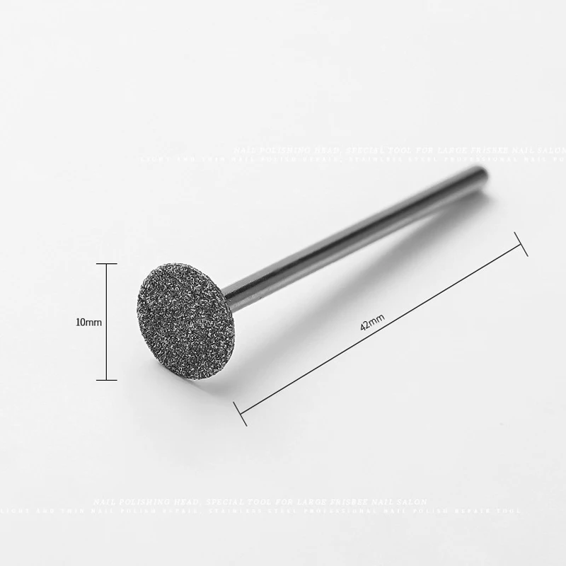 Disco de platillo volador, cabezal de molienda, amoladora, cortador de cutículas, herramientas de Arte de uñas, brocas de pulido de uñas, accesorios de taladro, herramienta de manicura