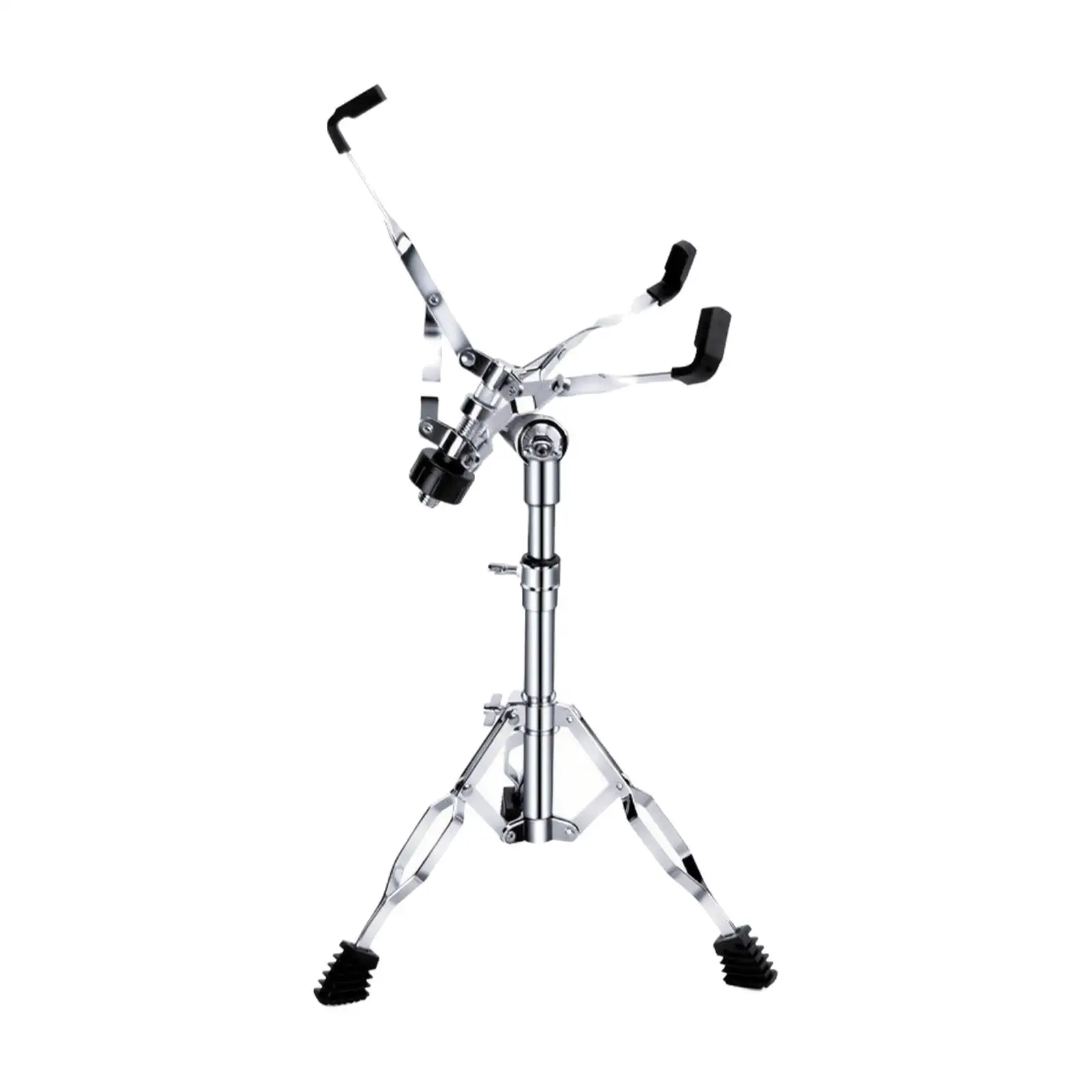 Professional Percussion Stand for Drum Practice Pad with Central Column and Locking Knobs