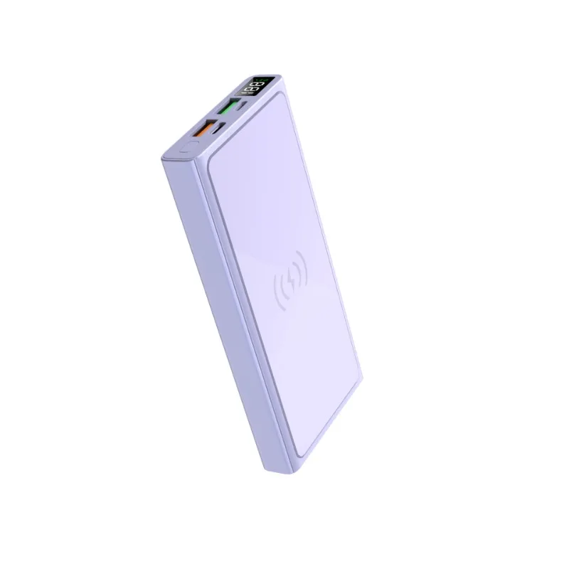 Portable 10000mAh Mobile Power Bank 22.5W PD Bidirectional Fast Charge 15W Wireless Fast Charging for Smartphones