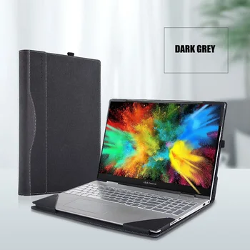 Etui na laptopa dla Vivobook S 16 z klapką TP3604 TN3604 16 Cal zdejmowany Laptop rękaw ochronny skóra PU rysik prezenty