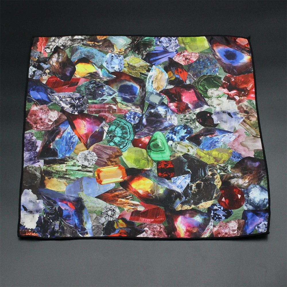 ชุดสูทผู้ชาย Pocket Square Western สหรัฐอเมริกาสไตล์ลําลองพิมพ์ผ้าเช็ดหน้าชุดสูทธุรกิจอย่างเป็นทางการอุปกรณ์เสริม