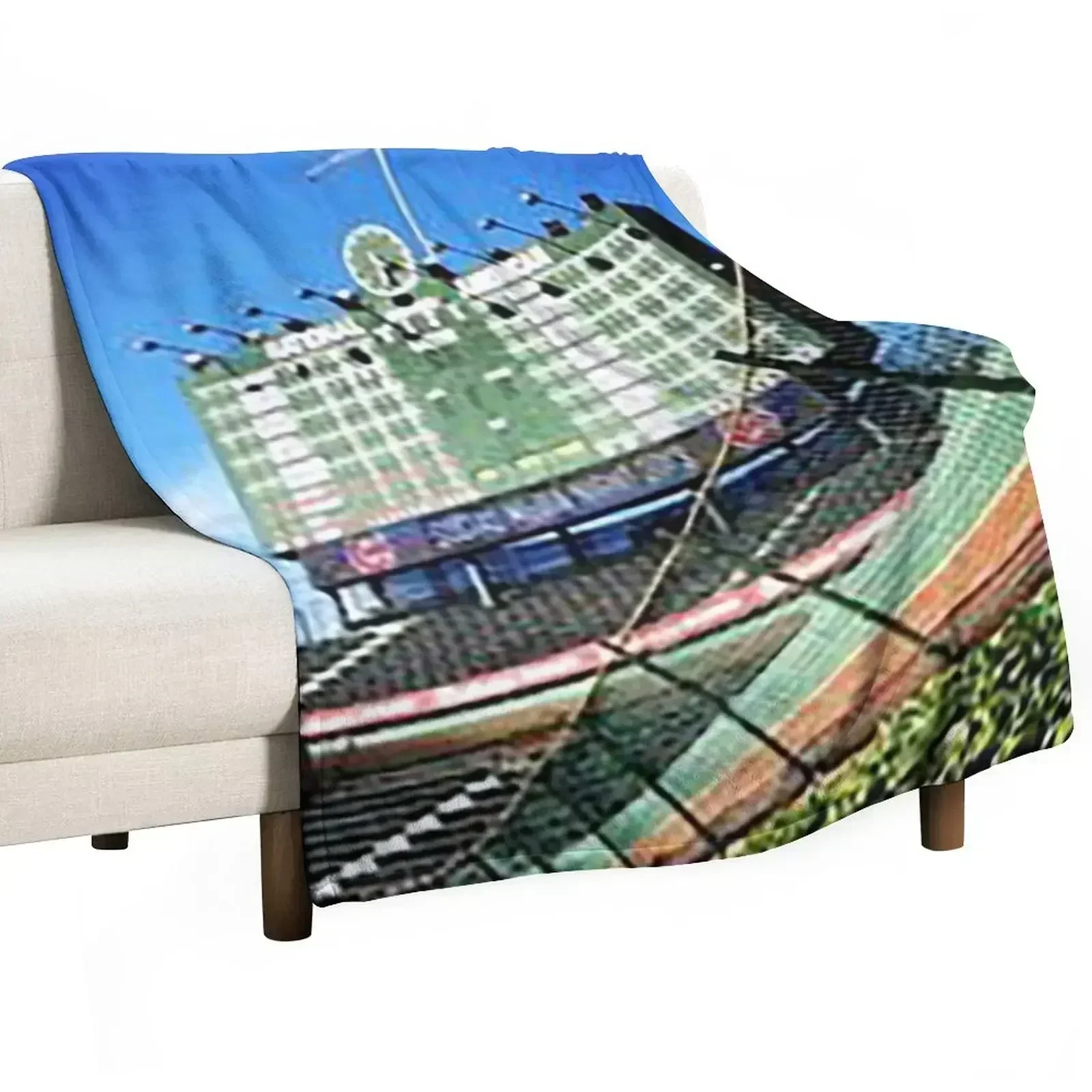 Wrigley Field, Bleacher Bums. Outfield Scoreboard Wrigley, Ivy Covered Walls, Waveland Ave, The Basket at Wrigley, Throw Blanket